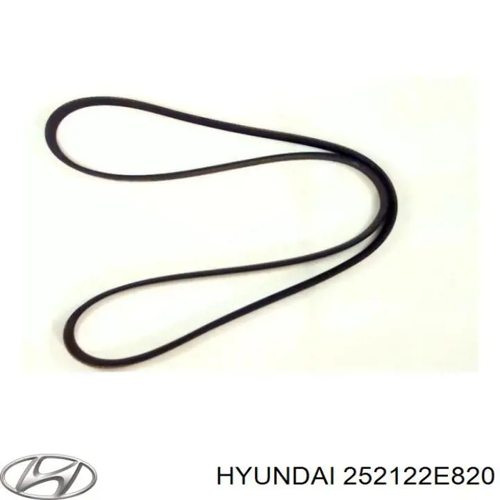 Ремень генератора 252122E820 Hyundai/Kia