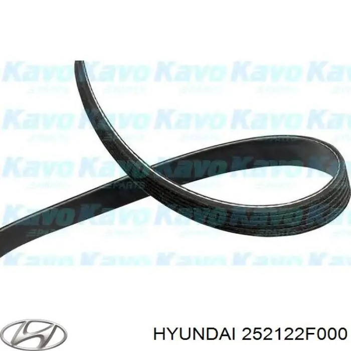 Купить 252122F000 Hyundai/Kia Ремень генератора
