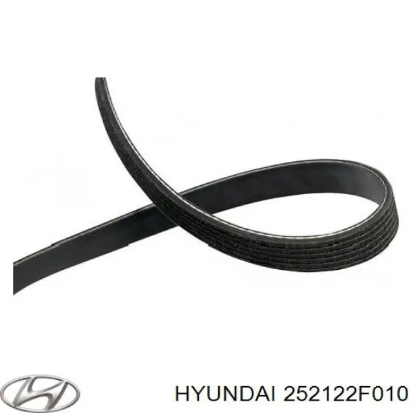 Ремень генератора 252122F010 Hyundai/Kia