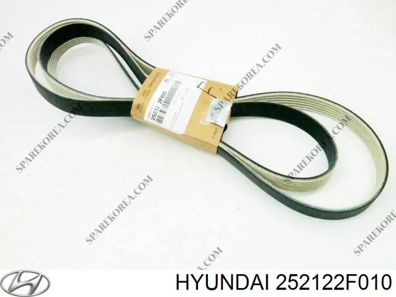Ремень генератора 252122F010 Hyundai/Kia