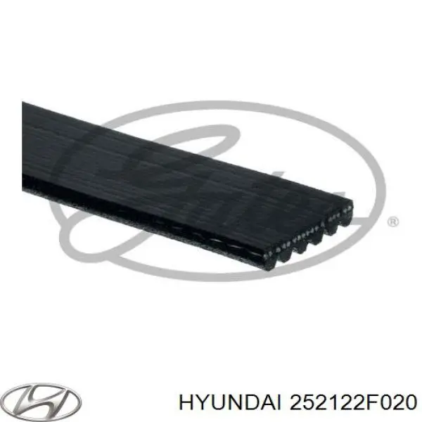 Ремень агрегатов приводной Hyundai/Kia 252122F020