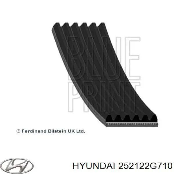252122G710 Hyundai/Kia Поликлиновый ремень