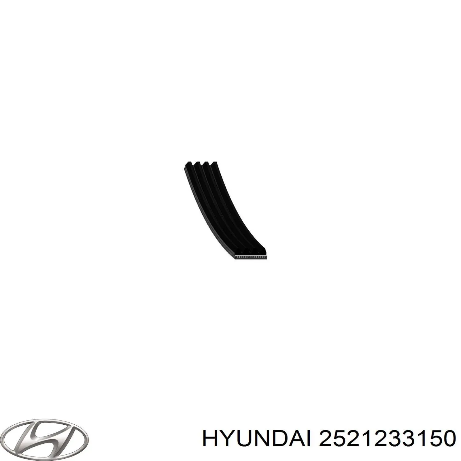Клиновый ремень Hyundai/Kia 2521233150 цена, от 6.50 USD