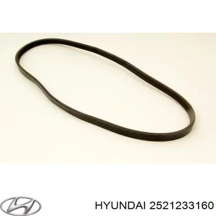 2521233160 Hyundai/Kia ремень генератора
