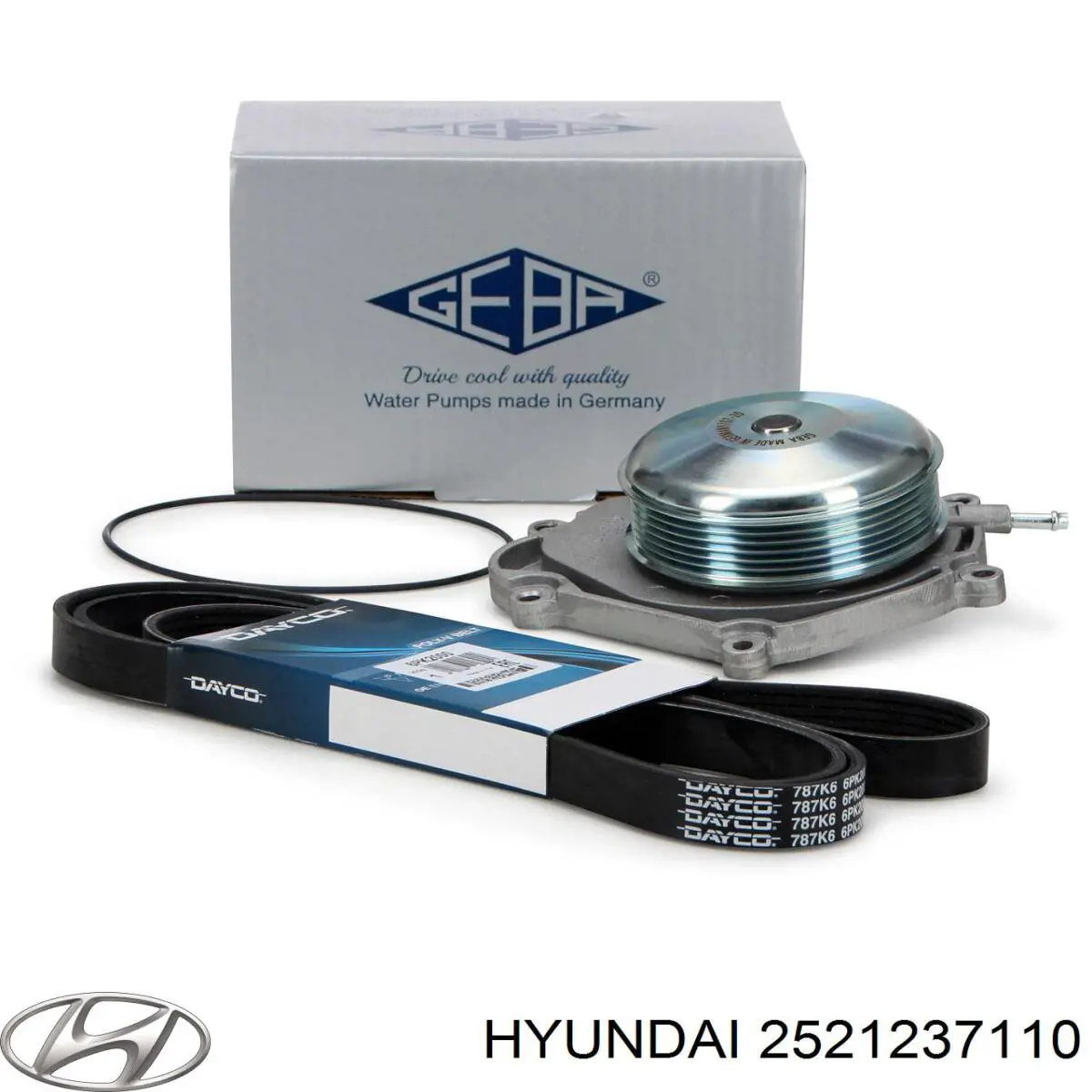 Ремень кондиционера Hyundai/Kia 2521237110