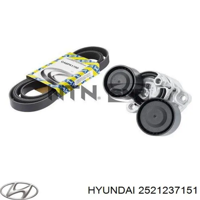 2521237151 Hyundai/Kia ремень генератора