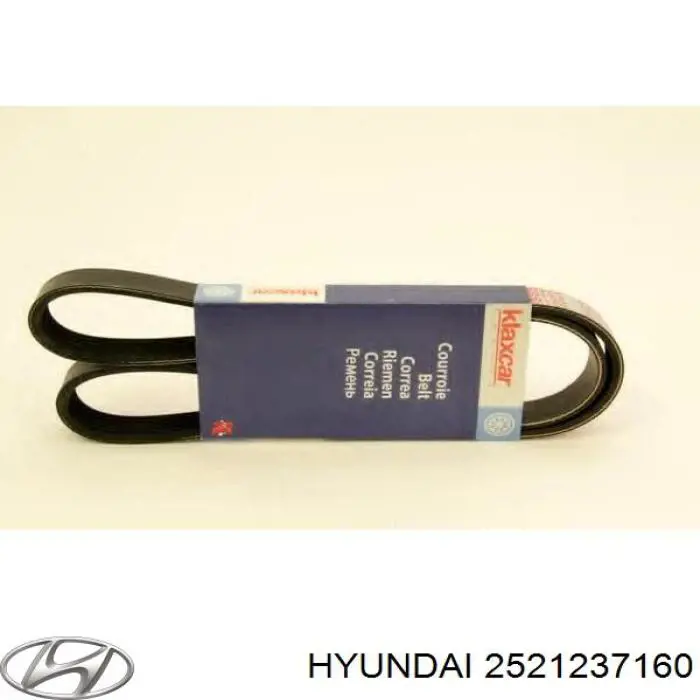 Клиновый ремень Hyundai/Kia 2521237160 цена, от 15.10 USD