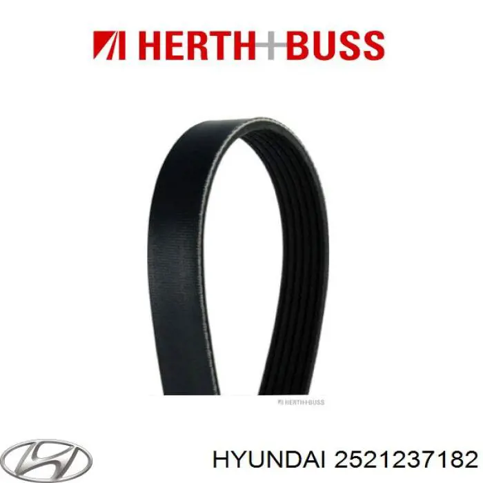 Ремень генератора 2521237182 Hyundai/Kia