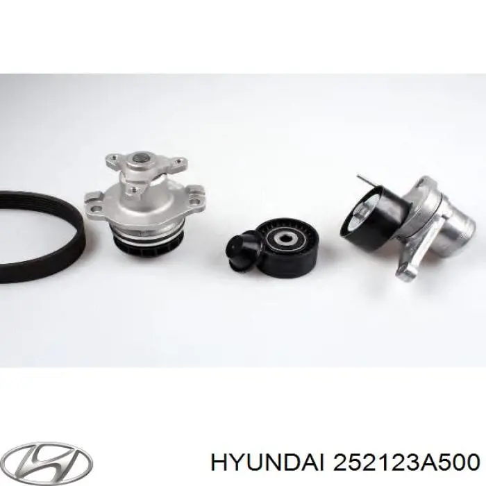 Ремень генератора 252123A500 Hyundai/Kia