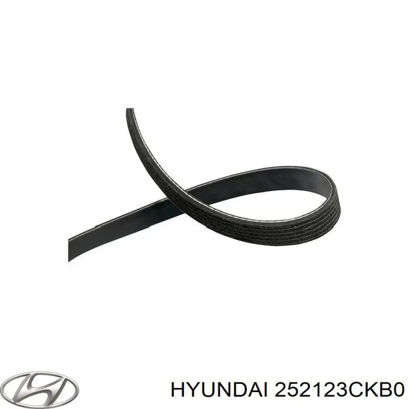 Клиновый ремень Hyundai/Kia 252123CKB0 цена, от 94.44 USD