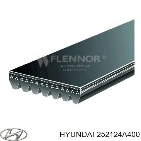 Клиновый ремень Hyundai/Kia 252124A400 цена, от 23.21 USD