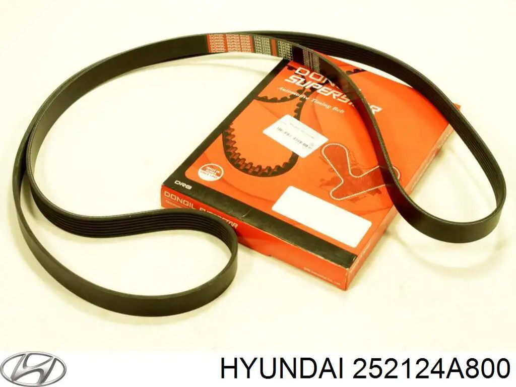 Купить 252124A800 Hyundai/Kia Ремень генератора