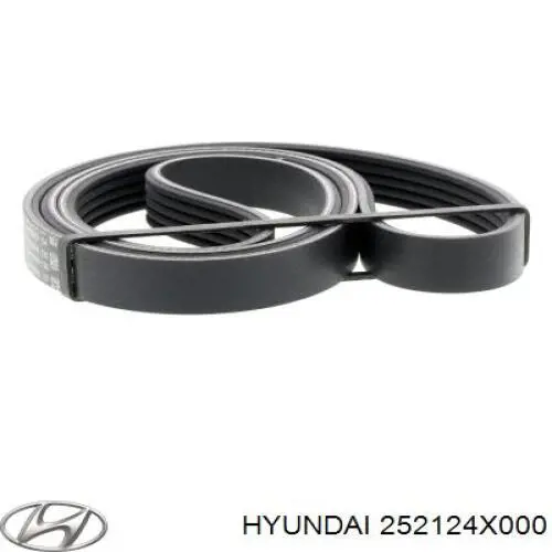 Клиновый ремень Hyundai/Kia 252124X000 цена, от 16.48 USD