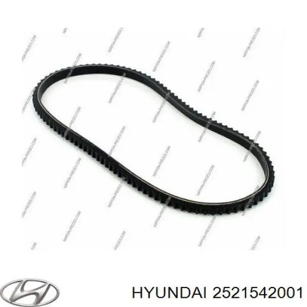 2521542001 Hyundai/Kia correia dos conjuntos de transmissão