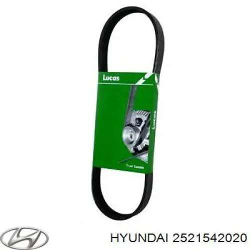 Купить 2521542020 Hyundai/Kia Ремень генератора