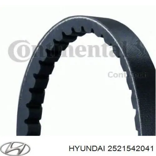 2521542041 Hyundai/Kia ремень генератора