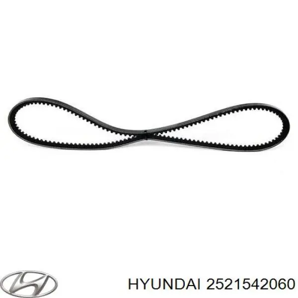 Купить 2521542060 Hyundai/Kia Ремень генератора