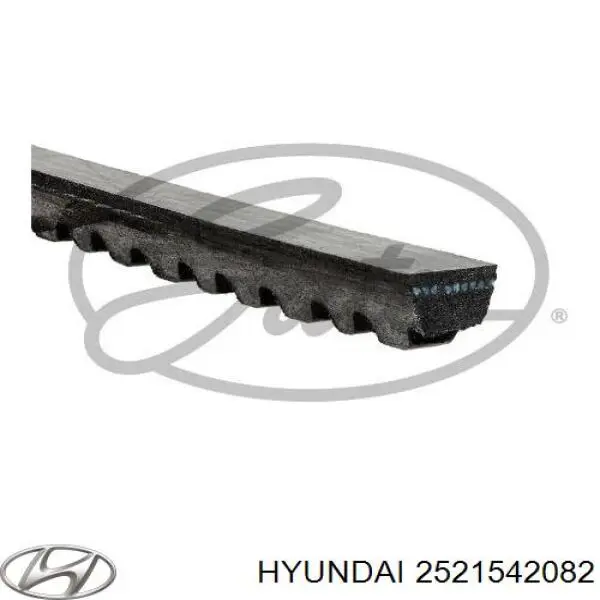Ремень генератора 2521542082 Hyundai/Kia
