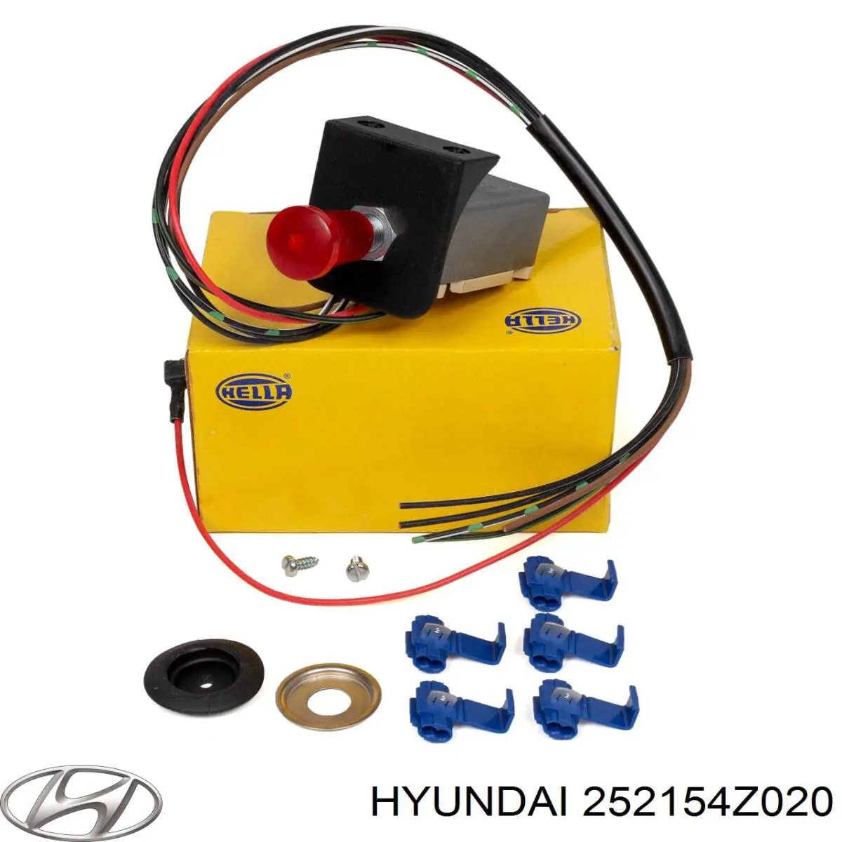 252154Z020 HYUNDAI Correa trapezoidal original y equivalente