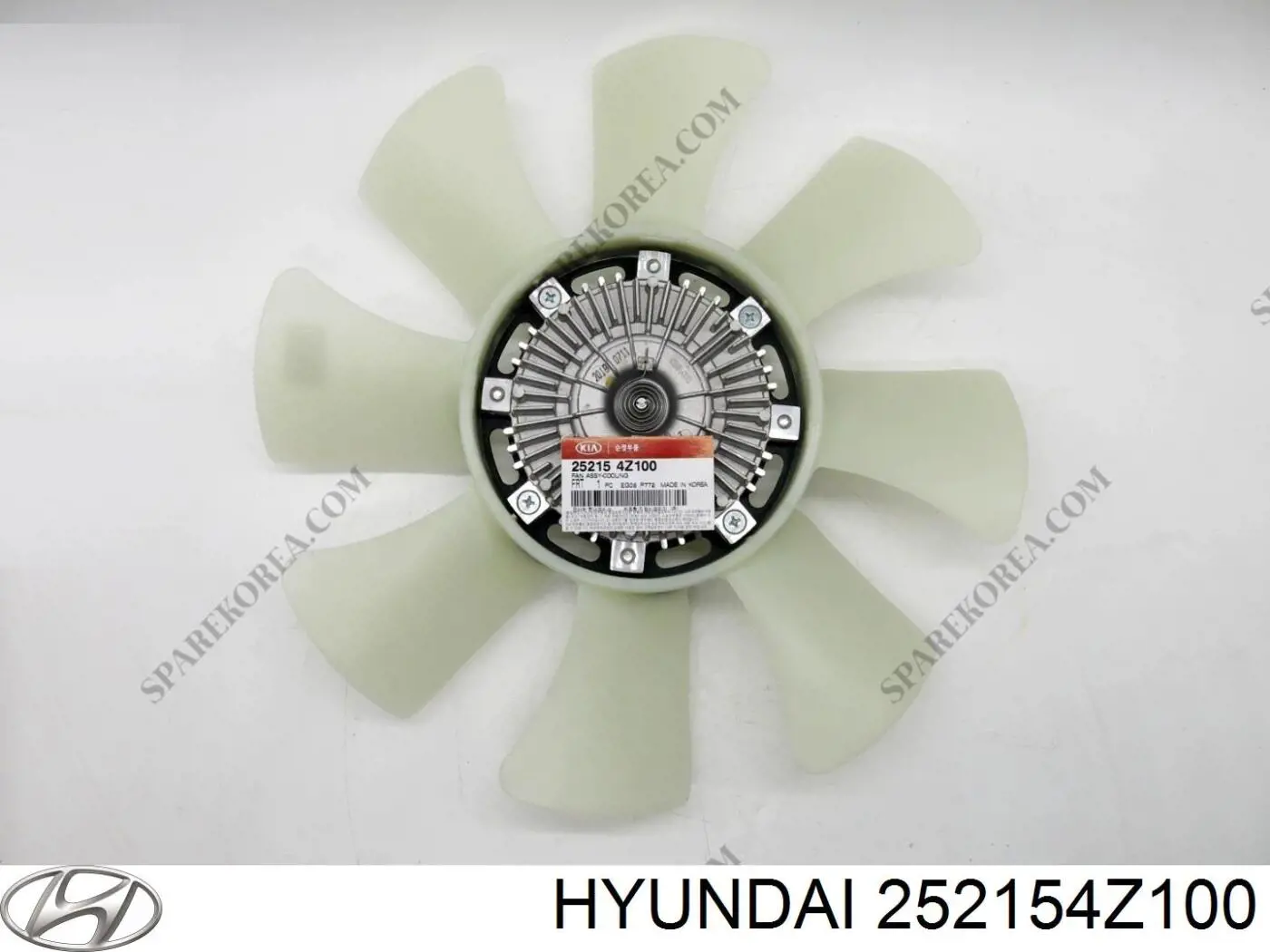Вискомуфта (вязкостная муфта) вентилятора охлаждения Hyundai/Kia 252154Z100