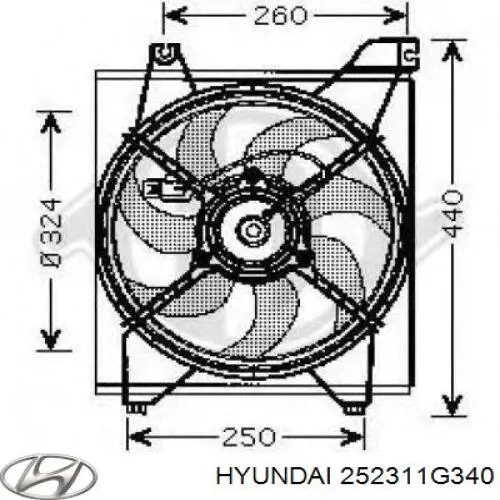  Hyundai/Kia 252311G340 цена, от 67.33 USD