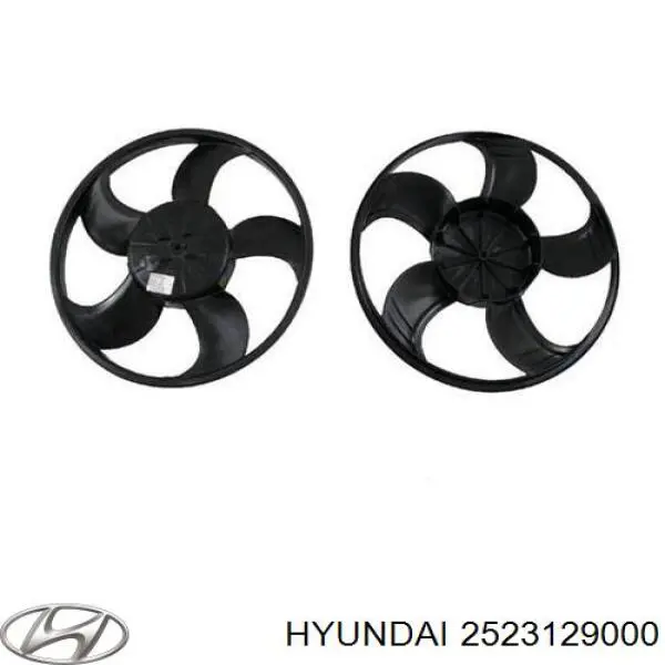 Купить 2523129000 Hyundai/Kia Крыльчатка радиатора охлаждения