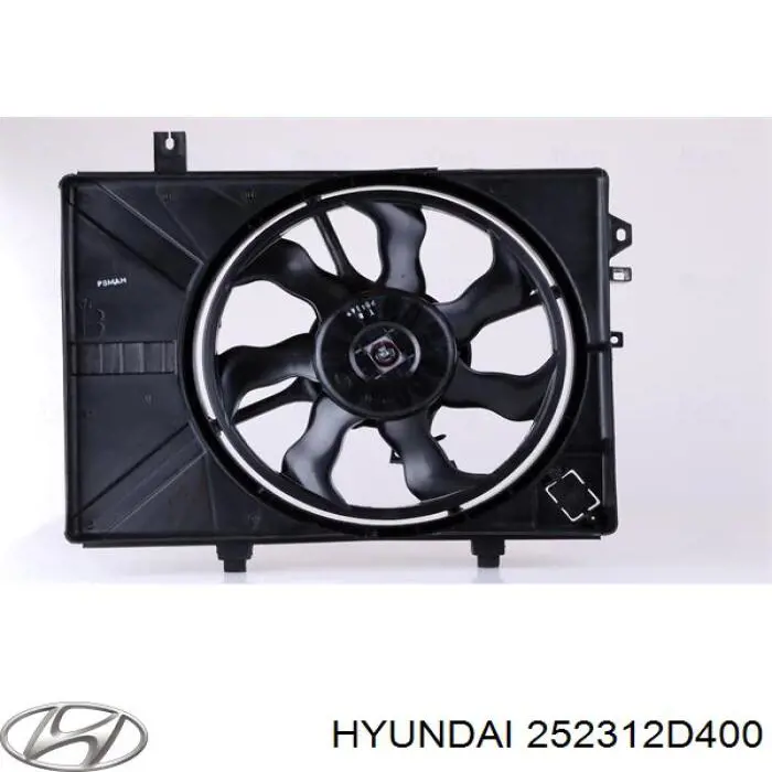 Купить 252312D400 Hyundai/Kia Крыльчатка радиатора охлаждения