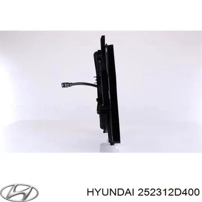 Вентилятор радиатора кондиционера Hyundai/Kia 252312D400
