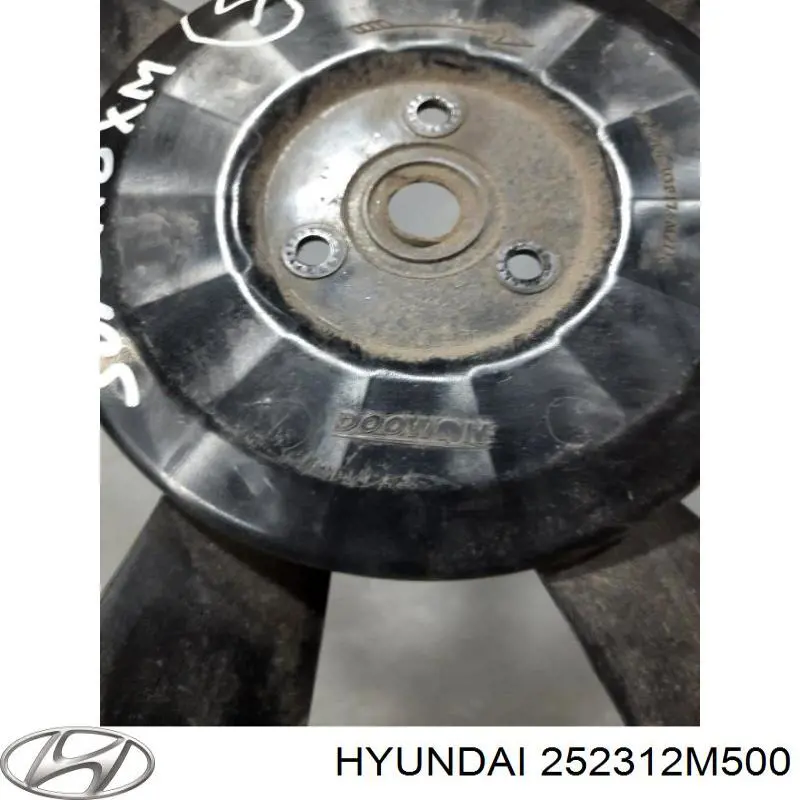 252312M500 Hyundai/Kia Крыльчатка радиатора охлаждения
