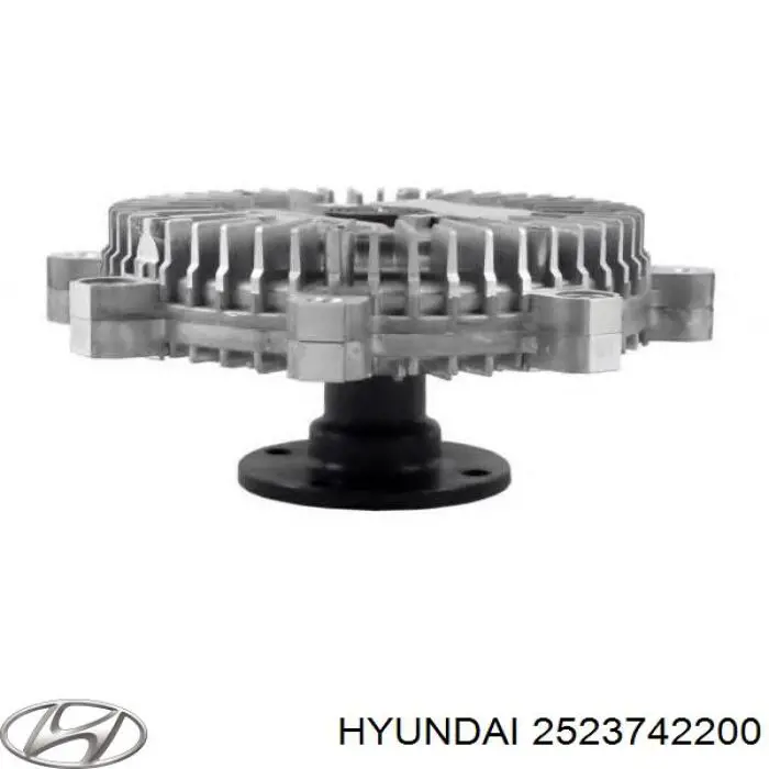 Вискомуфта (вязкостная муфта) вентилятора охлаждения Hyundai/Kia 2523742200