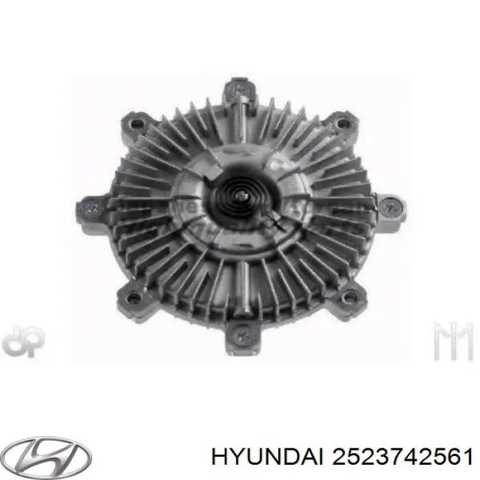 Вискомуфта (вязкостная муфта) вентилятора охлаждения Hyundai/Kia 2523742561