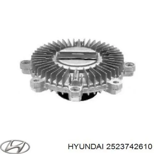 2523742610 Hyundai/Kia Гидромуфта привода вентилятора