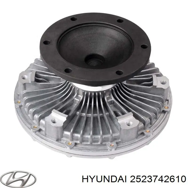 Вискомуфта вентилятора 2523742610 Hyundai/Kia