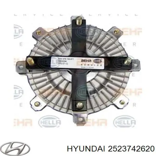 2523742620 Hyundai/Kia Гидромуфта привода вентилятора