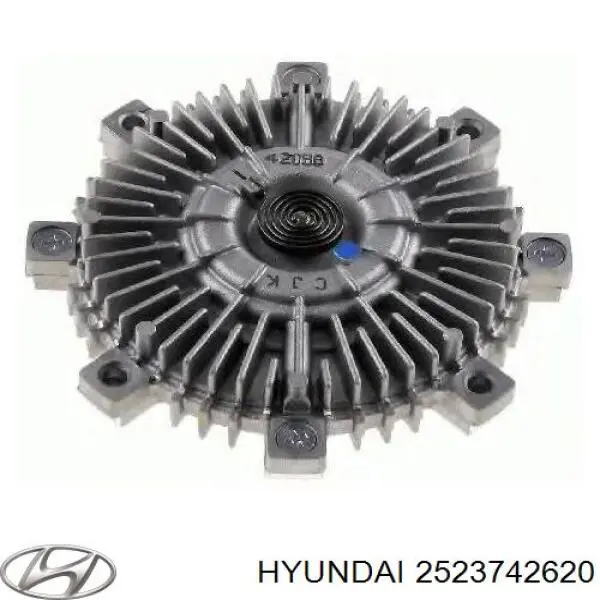 2523742620 Hyundai/Kia Гидромуфта привода вентилятора