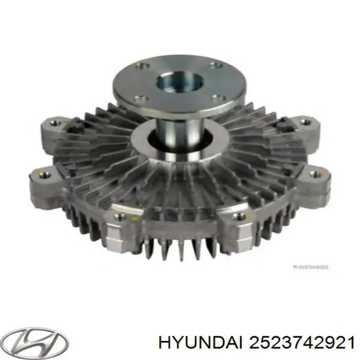 Вискомуфта (вязкостная муфта) вентилятора охлаждения Hyundai/Kia 2523742921