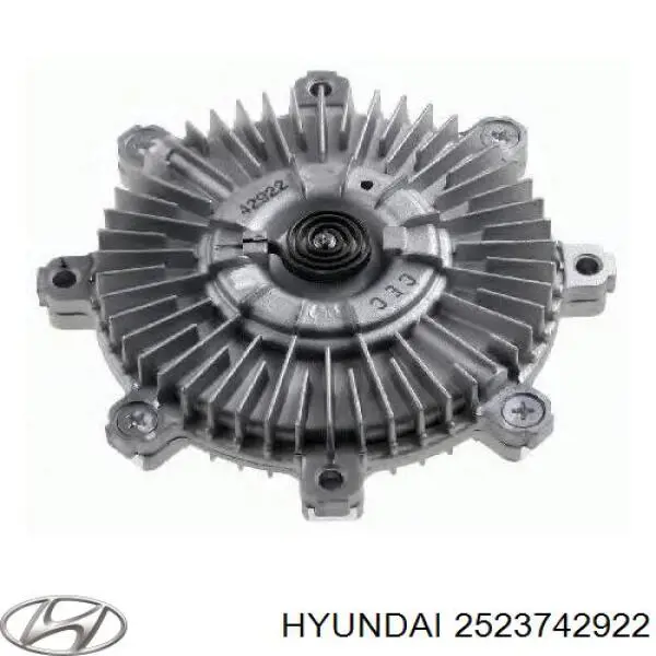 Вискомуфта вентилятора 2523742922 Hyundai/Kia