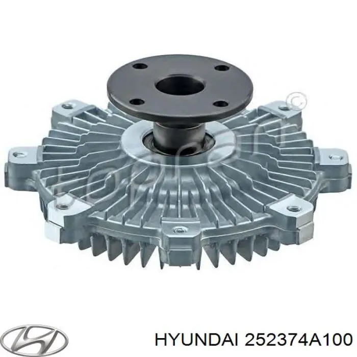 Вискомуфта (вязкостная муфта) вентилятора охлаждения Hyundai/Kia 252374A100