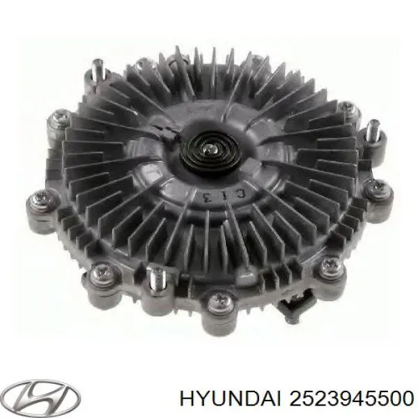 2523945500 Hyundai/Kia acoplamento viscoso de ventilador de esfriamento