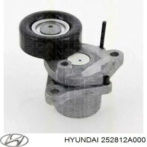 Натяжная планка поликлинового ремня Hyundai/Kia 252812A000