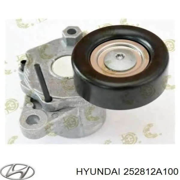 Tensor de correa, correa poli V 252812A100 Hyundai/Kia