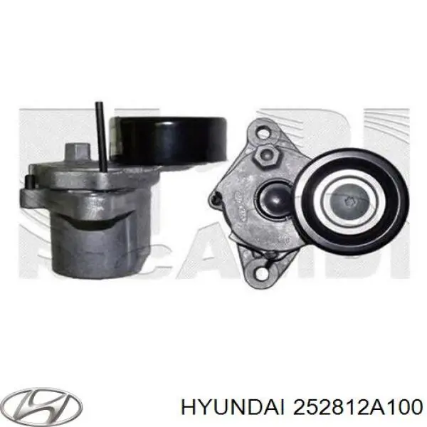 Купить 252812A100 Hyundai/Kia Натяжитель приводного ремня