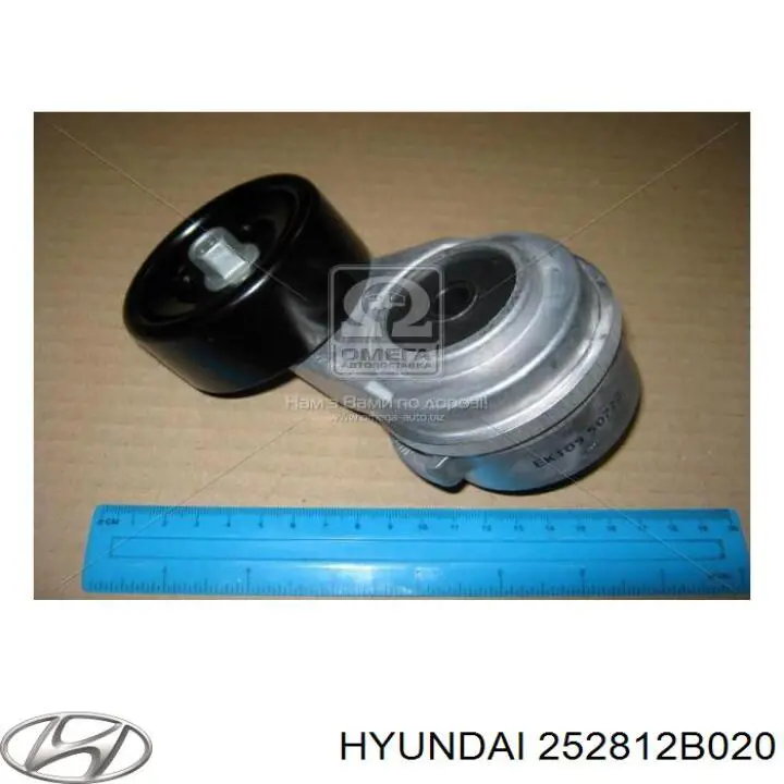 Роликовий модуль натяжителя ремня Hyundai/Kia 252812B020 цена, от 46.18 USD