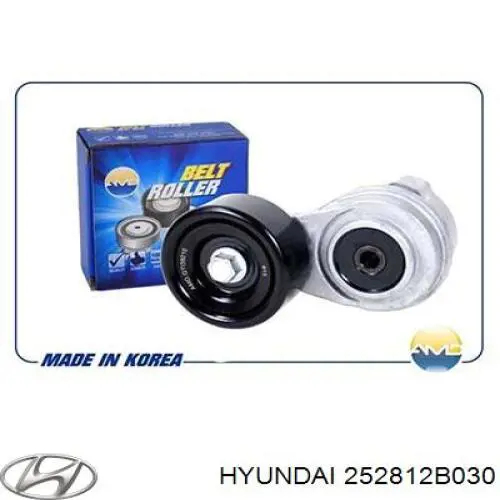 Compre 252812B030 Hyundai/Kia Reguladora de tensão da correia de transmissão