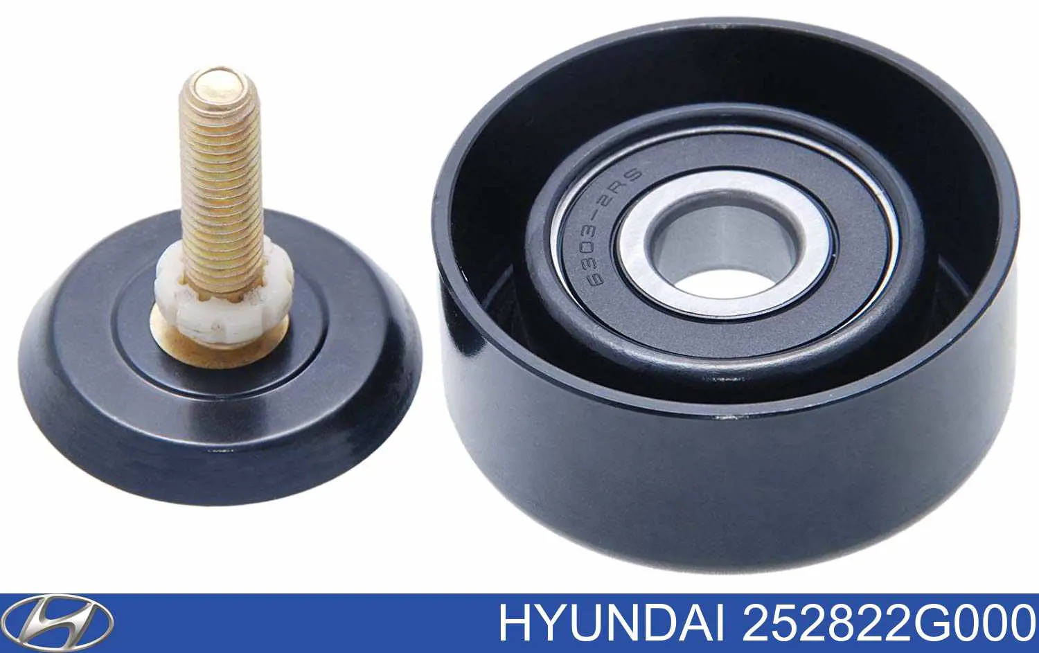 Натяжной ролик Hyundai/Kia 252822G000 цена, от 15.54 USD