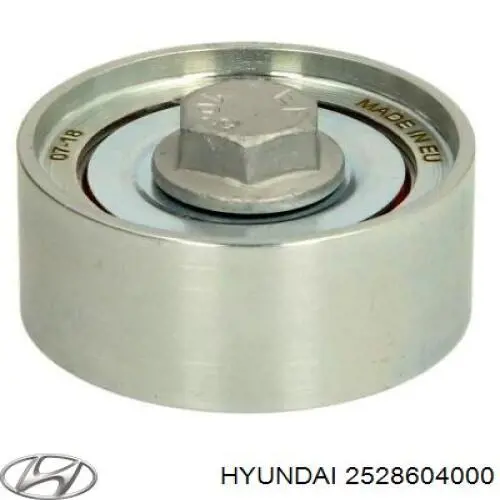 Купить 2528604000 Hyundai/Kia Ведуший ролик ГРМ