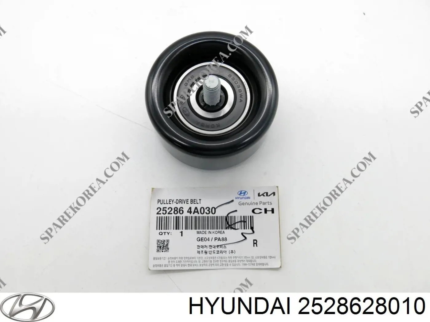 2528628010 Hyundai/Kia Ролик натяжителя ремня агрегатов