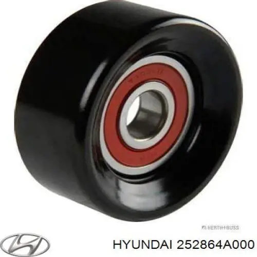Купить 252864A000 Hyundai/Kia Натяжной ролик
