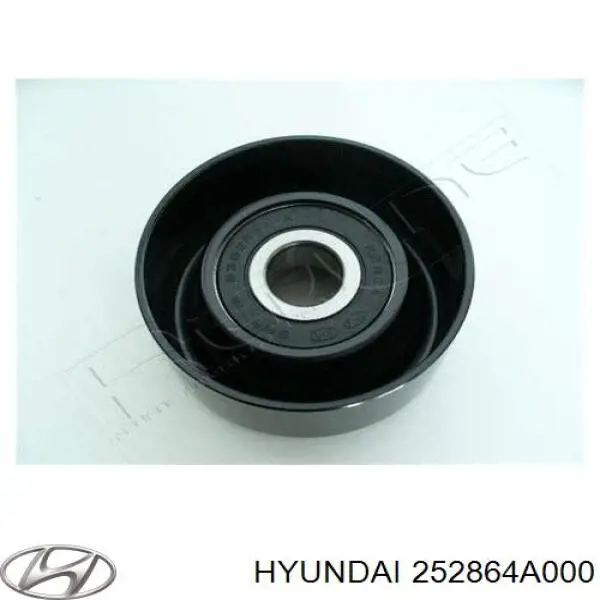 252864A000 HYUNDAI Polea tensora correa poli V original y equivalente
