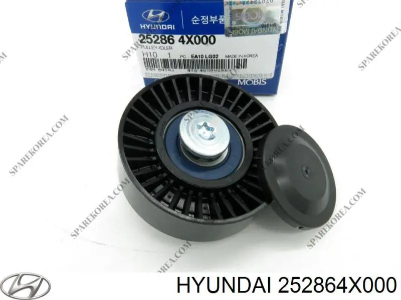 Паразитный ролик приводного ремня Hyundai/Kia 252864X000 цена, от 14.18 USD